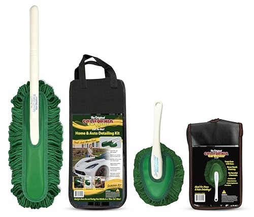 Detailing Combo Plastic Handle with Green Mop and Mini Duster 64445