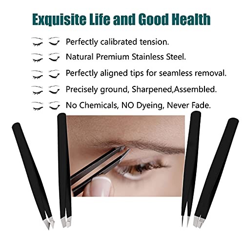 Tweezers Set Precision Upgrade AntiRust Alloy