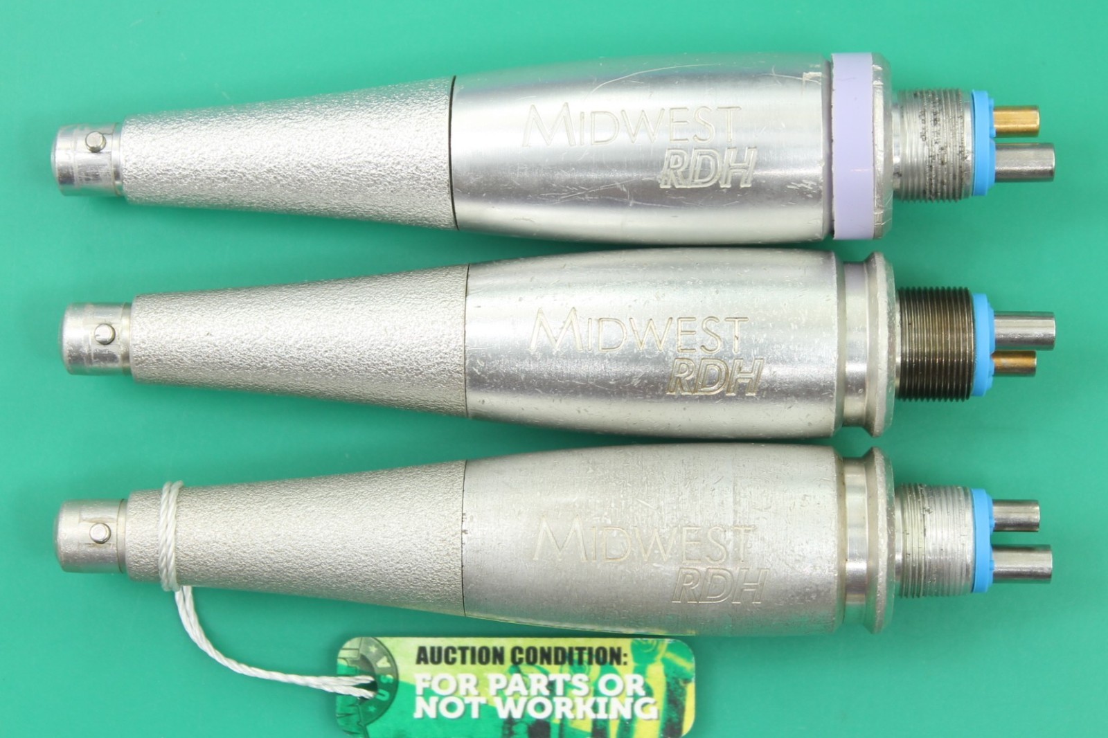 MIDWEST RDH Hygienist Prophy Handpieces (3pk) - HANDPIECE USA for REPAIR -