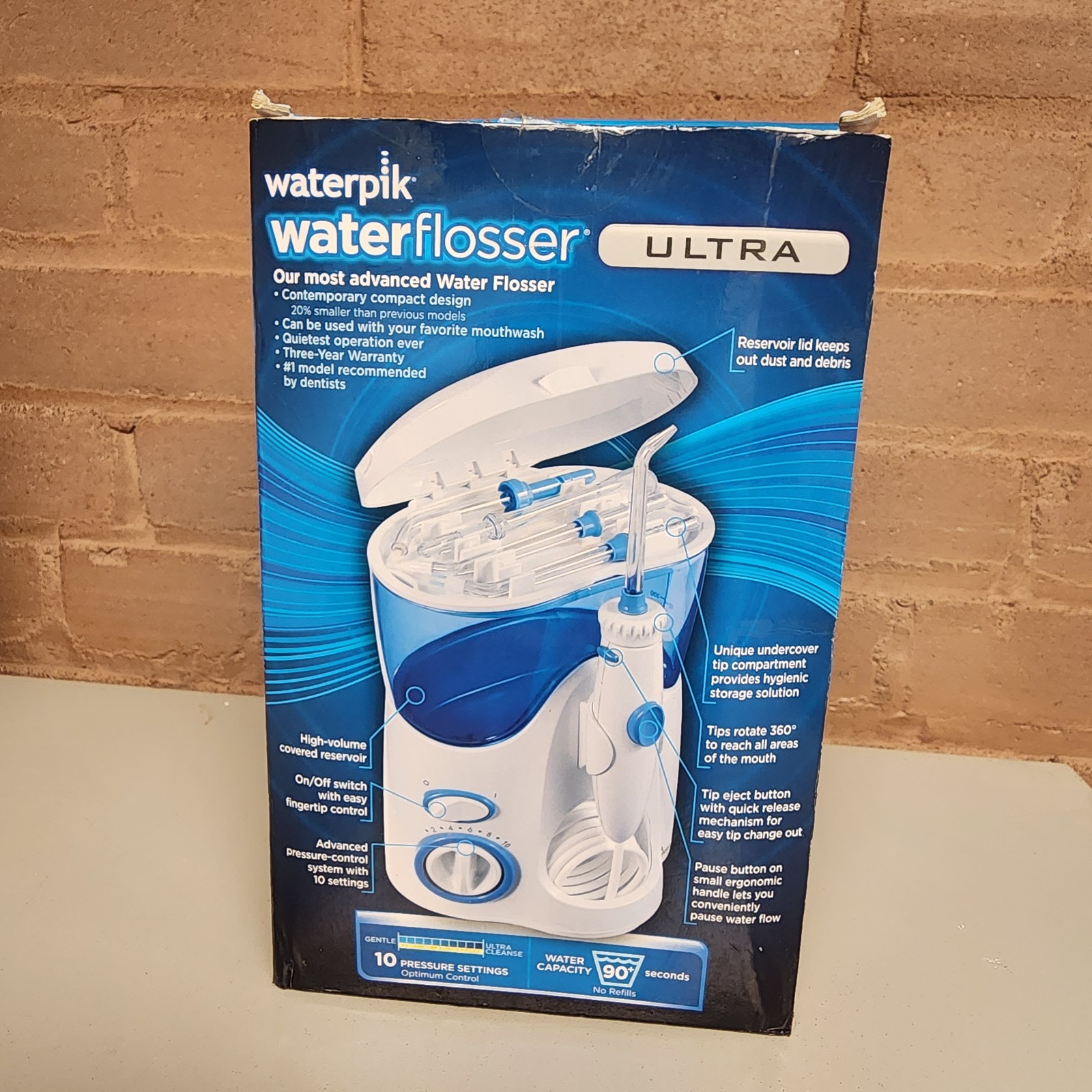 Waterpik Water Flosser Ultra White Model: WP-100W (W)