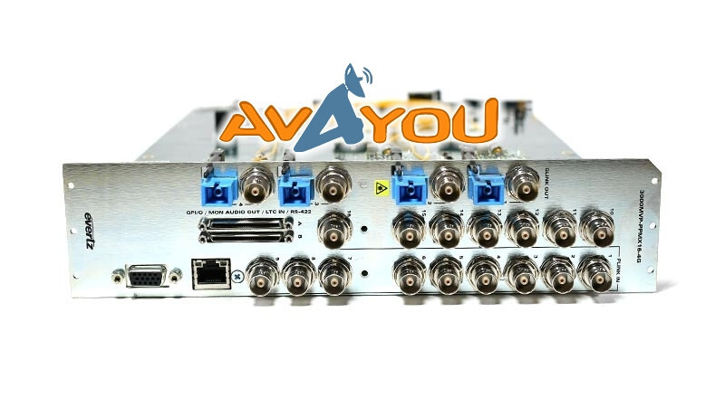 Evertz 3000MVP-PPMX16-4G Multi Output Display Processor PLINK MVP Multiviewer