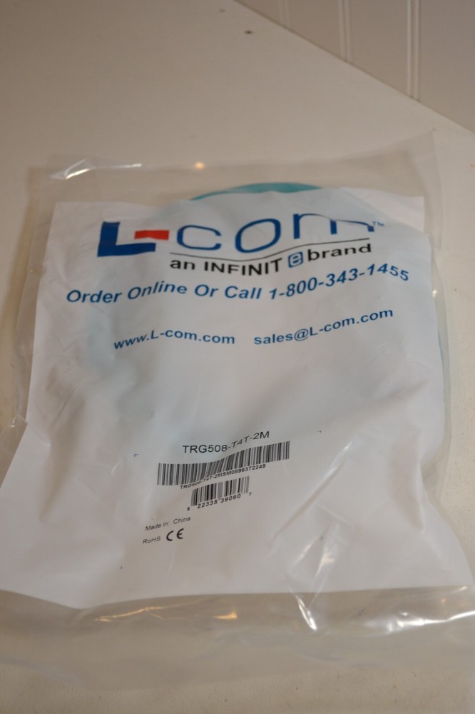 L-Com TRG508-T4T-2M Industrial Cable