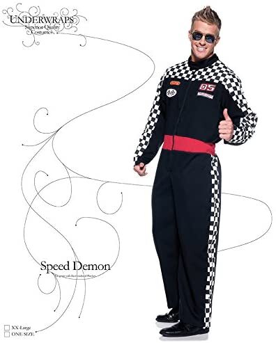 Underwraps Mens Speed Demon,Multi,One Size