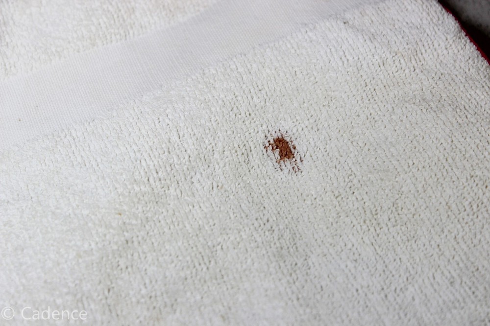 US WW2 Army Medical Department Full Size White Cotton Towel Red Stripe Rare S885