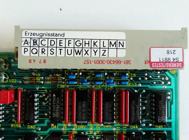 Siemens 6SC9711-0CB2 Version: B -Refurbished-