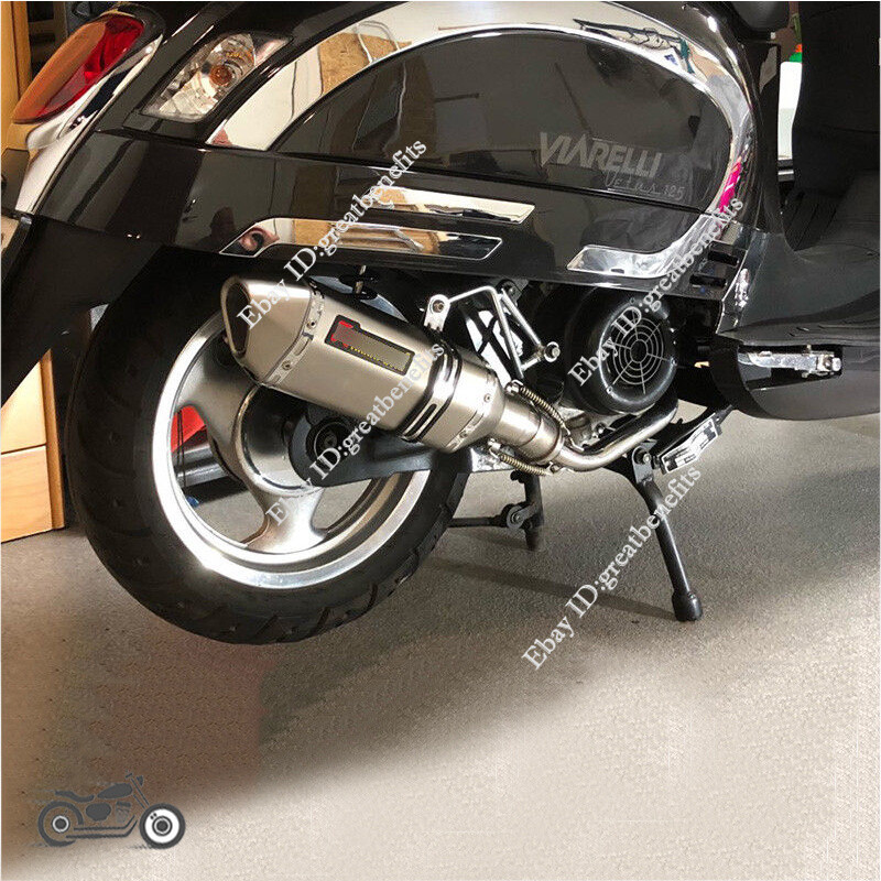 For Yamaha GY6 125CC 150CC Exhaust System Front Link Pipe Header Connect Tube