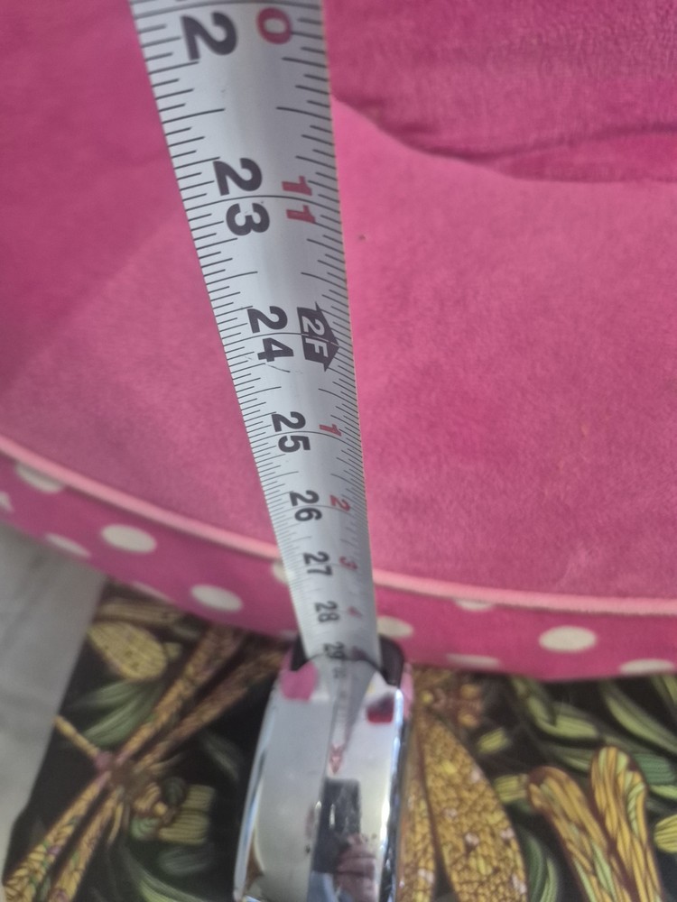 Hello Kitty Plush Beanbag Chair Super Soft Micromink Pink Polka Dot Kids Teens