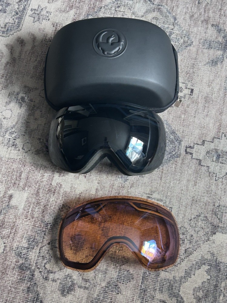 Dragon X2 Frameless Goggles - Swiftlock Tech - 2 Lenses + Case