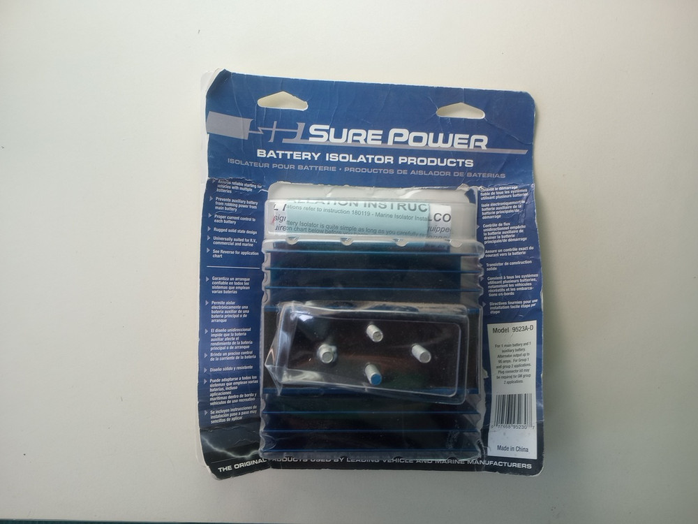 Sure power 9523A-D Battery Isolator