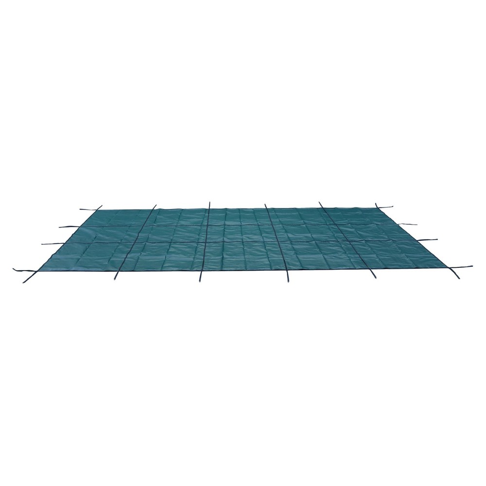 LABLT Inground Pool Cover Safety For Rectangle Swimming , Mesh Solid Pool Cover