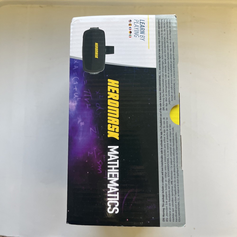 Heromask Mathematics VR Headset Video Games