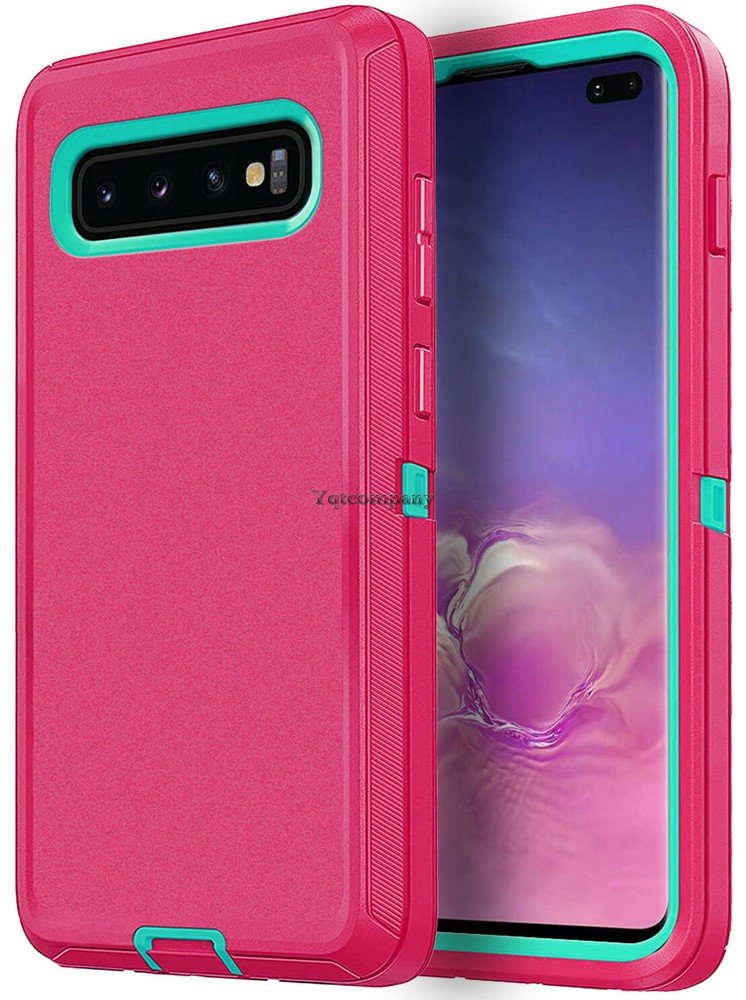 For Samsung Galaxy S10 Plus Shockproof Heavy Duty Case Cover / Screen Protector