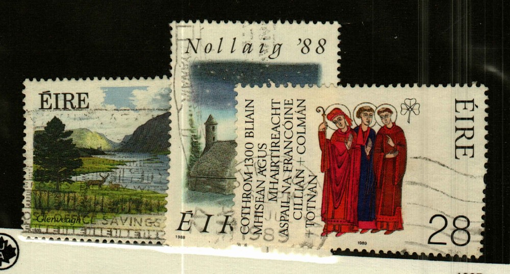 Ireland #730, 741, 748  used