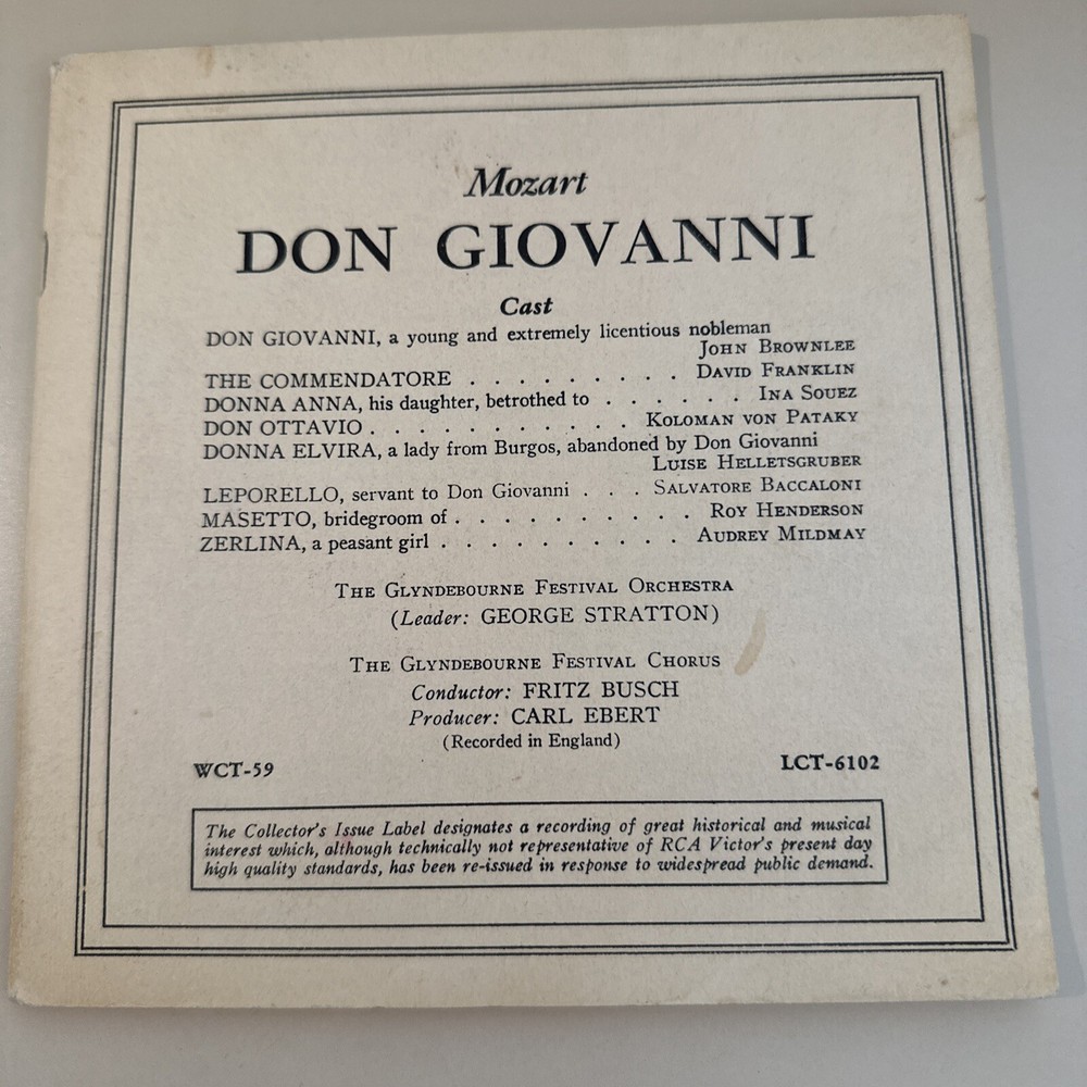 Don Giovanni opera script