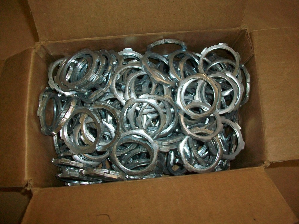 192pc Appleton Conduit Nut / Locknut, 1.5"  NEW