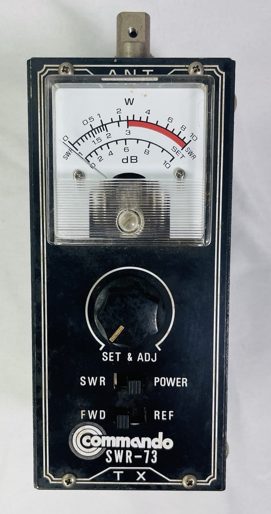 Commando SWR-73 SWR/Watt Meter For CB