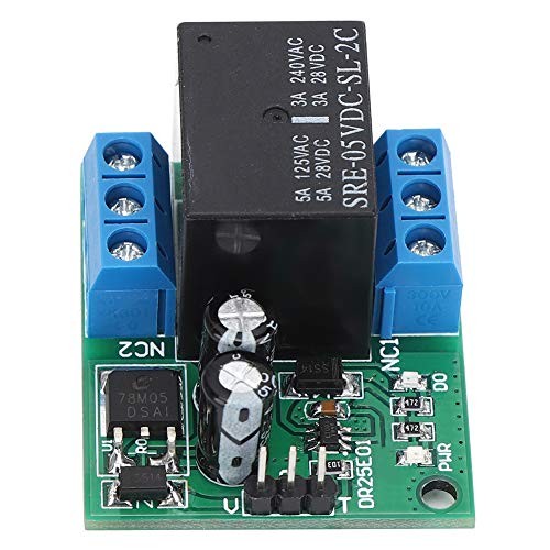 Self-Locking Relay Module, DC 5-24V 3-5A Flipflop DPDT Relay Module Double