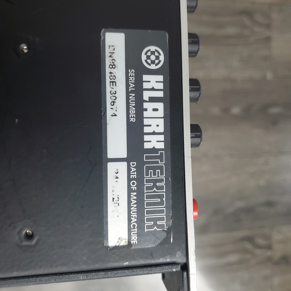 Klark Teknik Helix DN9848E System Controller 4 Inputs And 8 Outputs