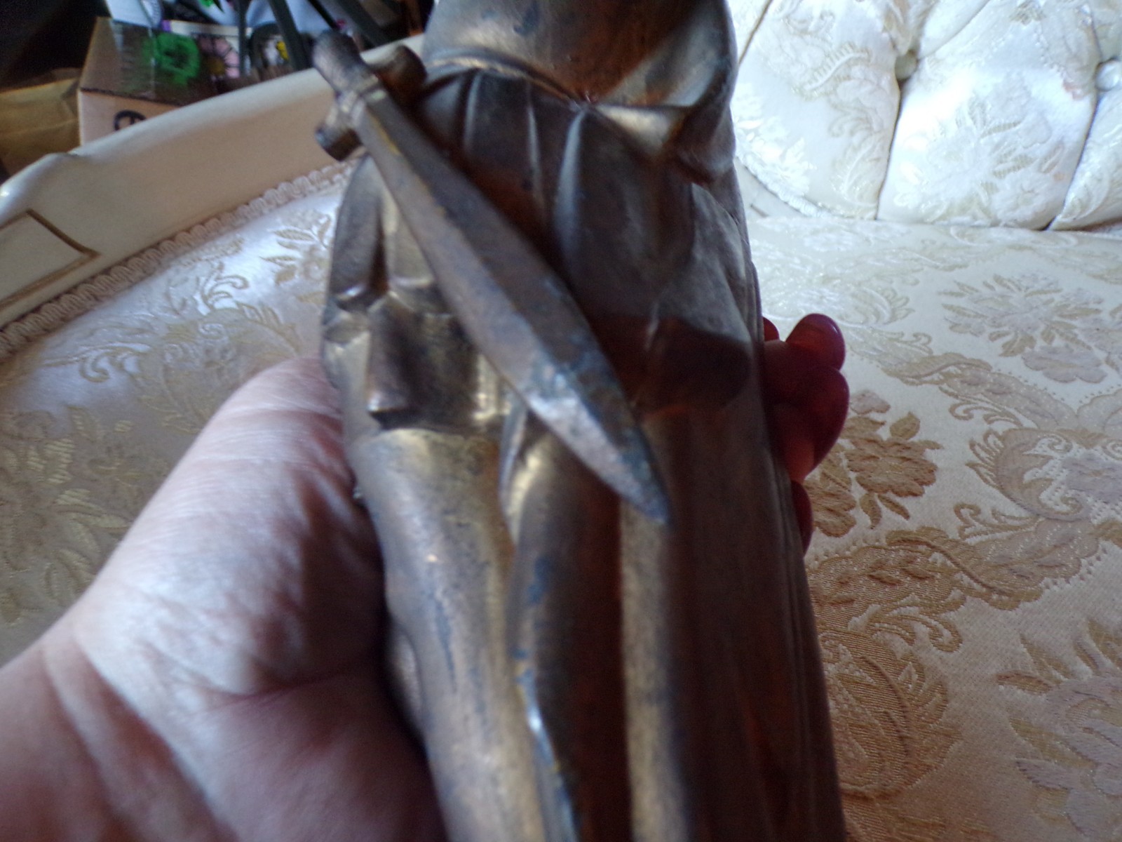 Antique Bronze Roman Solider