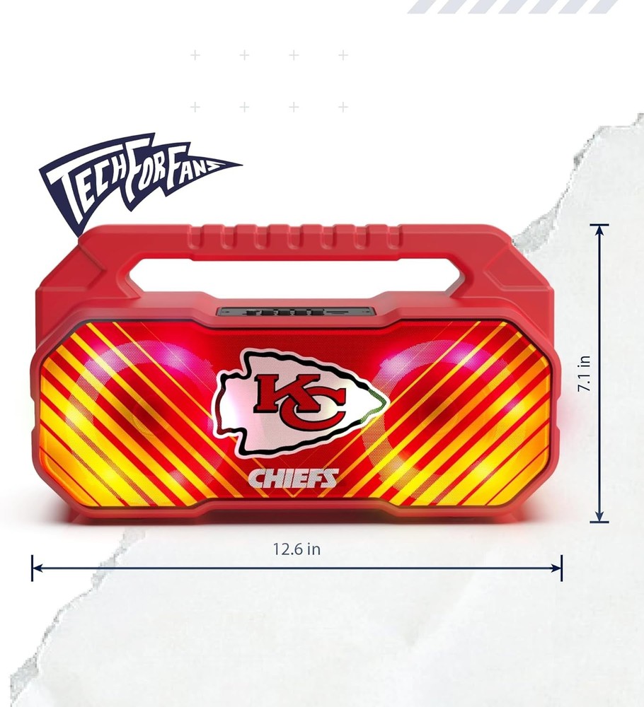 NFL Unisex Wireless Boombox Speaker