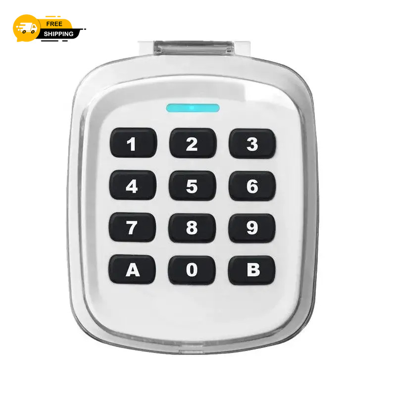 Multi-Frequency 280-868Mhz 280-868Mhz Gate Garage Door Key Wireless Keypad Code