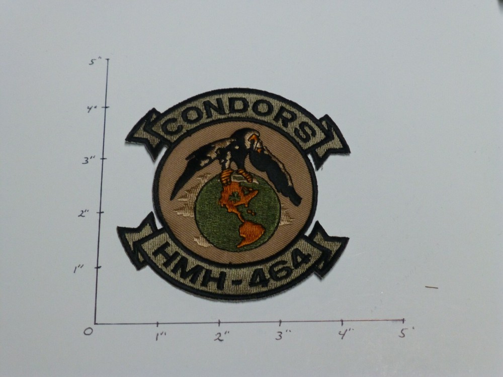 HMH-464 CONDORS US Marine Corps desert patch