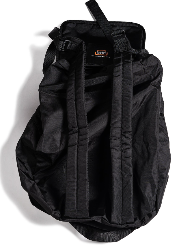 Bags in Bag Foldable BackPack Black