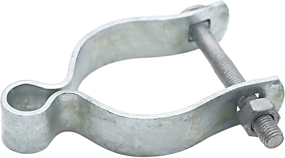 2 Pcs Chain Link Fence Gate Post Hinge for Outside Diameter Post/Pipe Pressed
