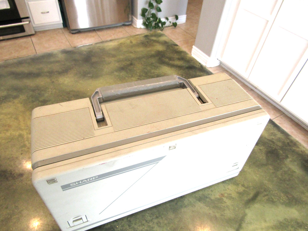 Vintage Scarce "A" Version Sharp PC-7000A Portable Luggable Personal Computer