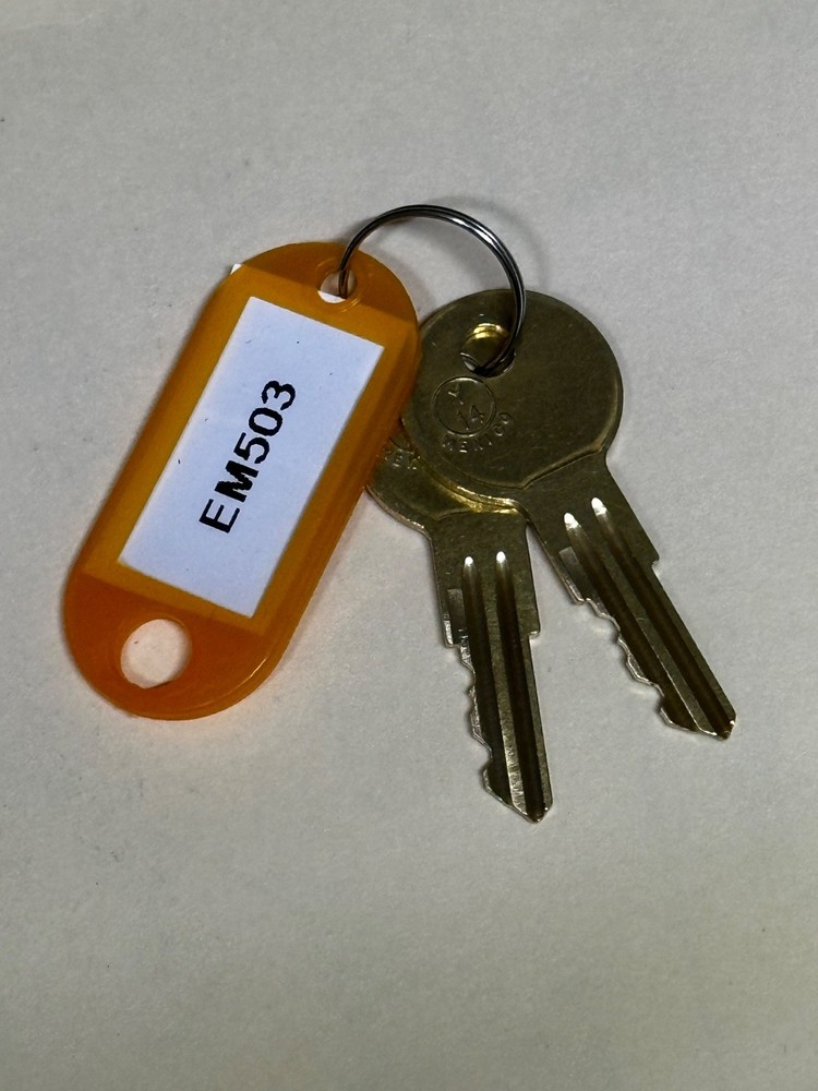 2 Toolbox Replacement Keys Cut to Code EM503