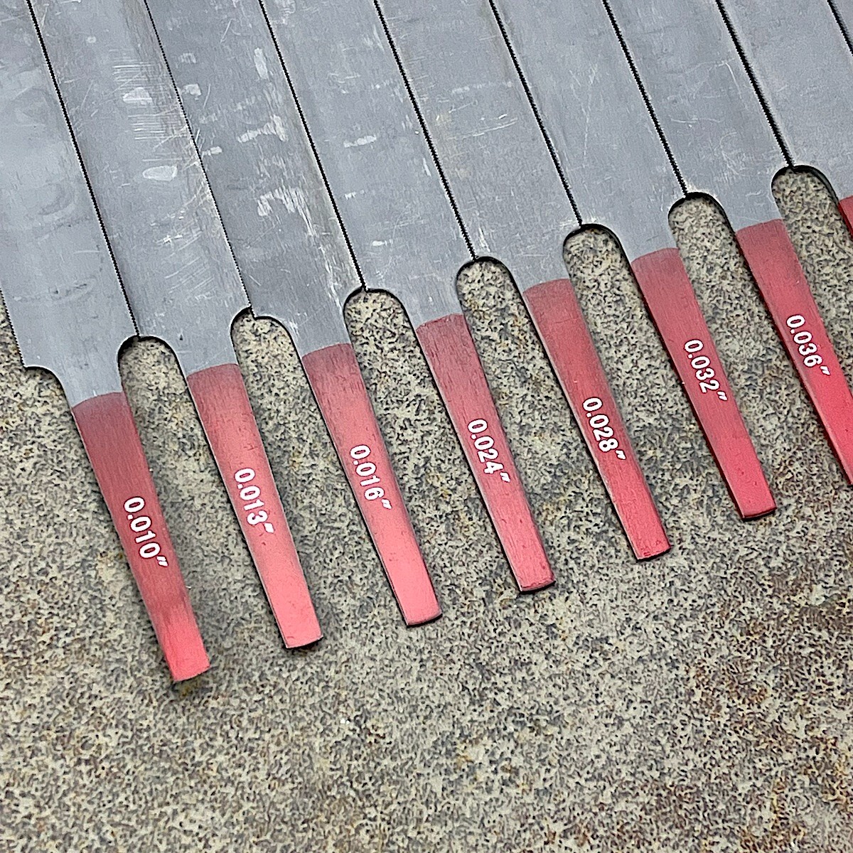 Hosco Steel Nut Files Set – 11 pcs – TL-NF11