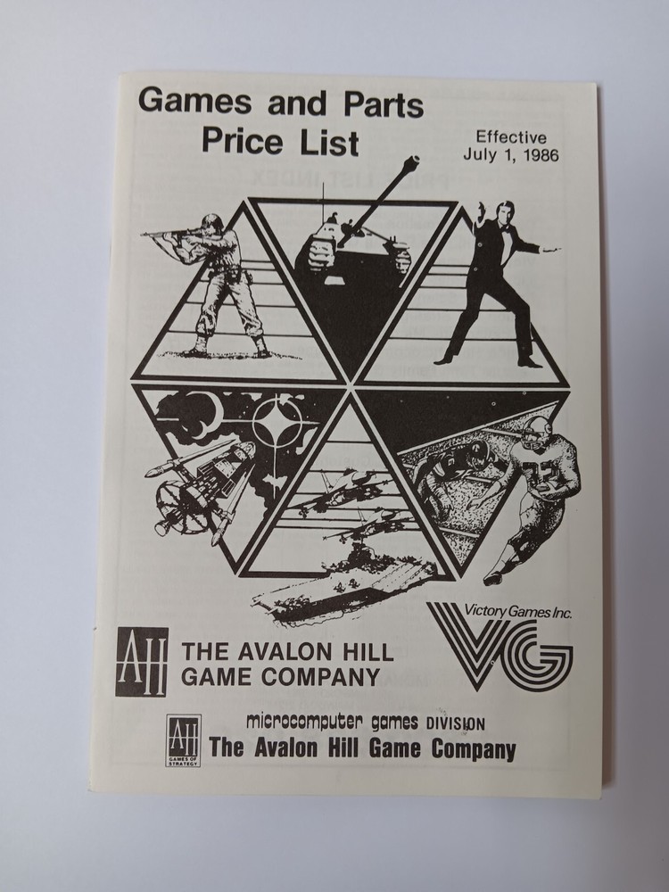 Commodore 64/128 Gulf Strike Computer Game Software Tested/Works Avalon Hill