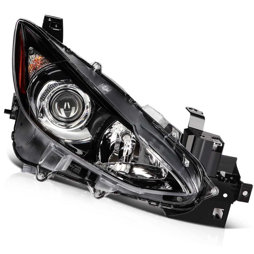 Left+Right Headlights Assembly For 2016-2014 Mazda 3 Pair w/Projector