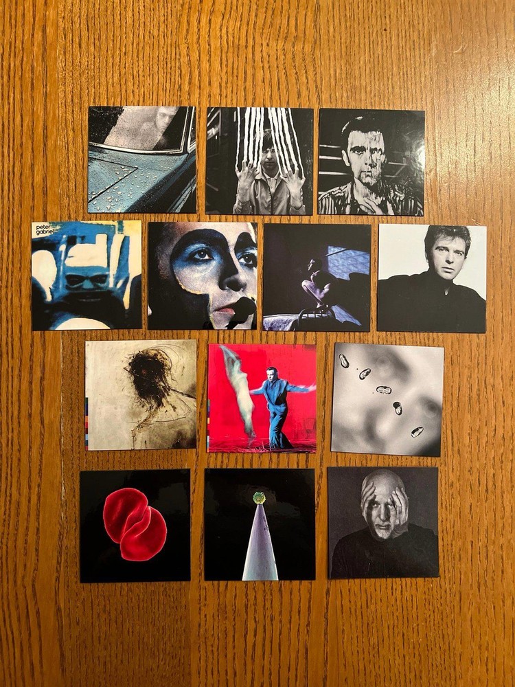 Peter Gabriel fridge magnets