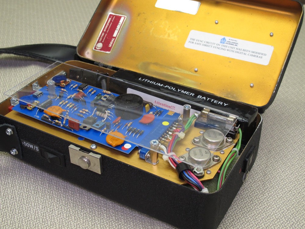 Norman 200B Battery Pack Converted - Modern Upgrade NICE!