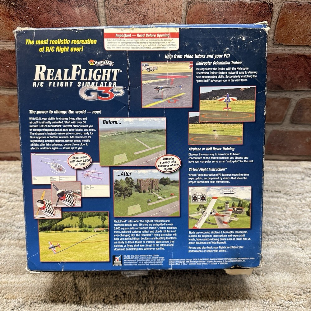 RealFlight R/C Flight Simulator G3.5 (shl)