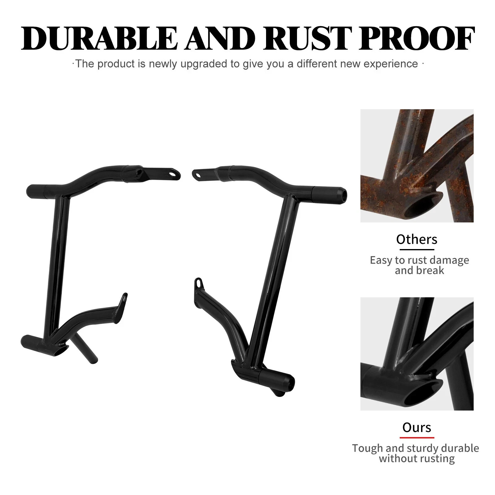 Saddlebag Support Guard Crash Bar For 2009-2025 Harley Touring Street Road Glide