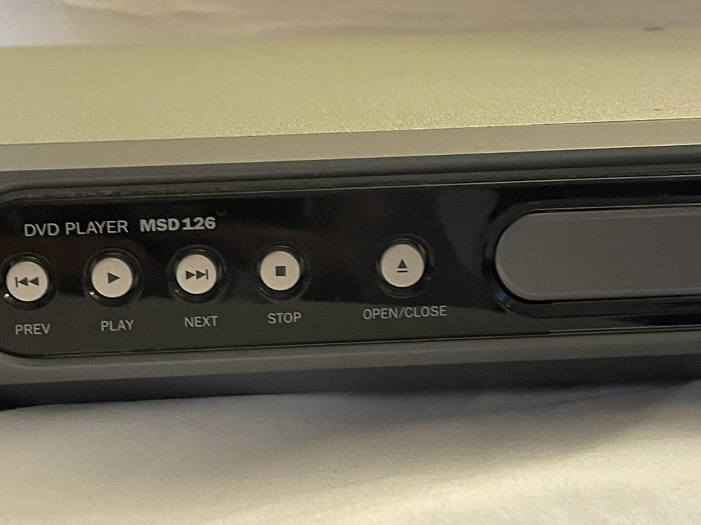Magnavox DVD Player MSD126 No Remote Control