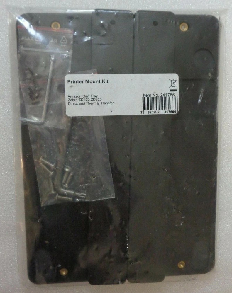 Zebra ZD420 / ZD620 Label Printer Mount Kit, NEW