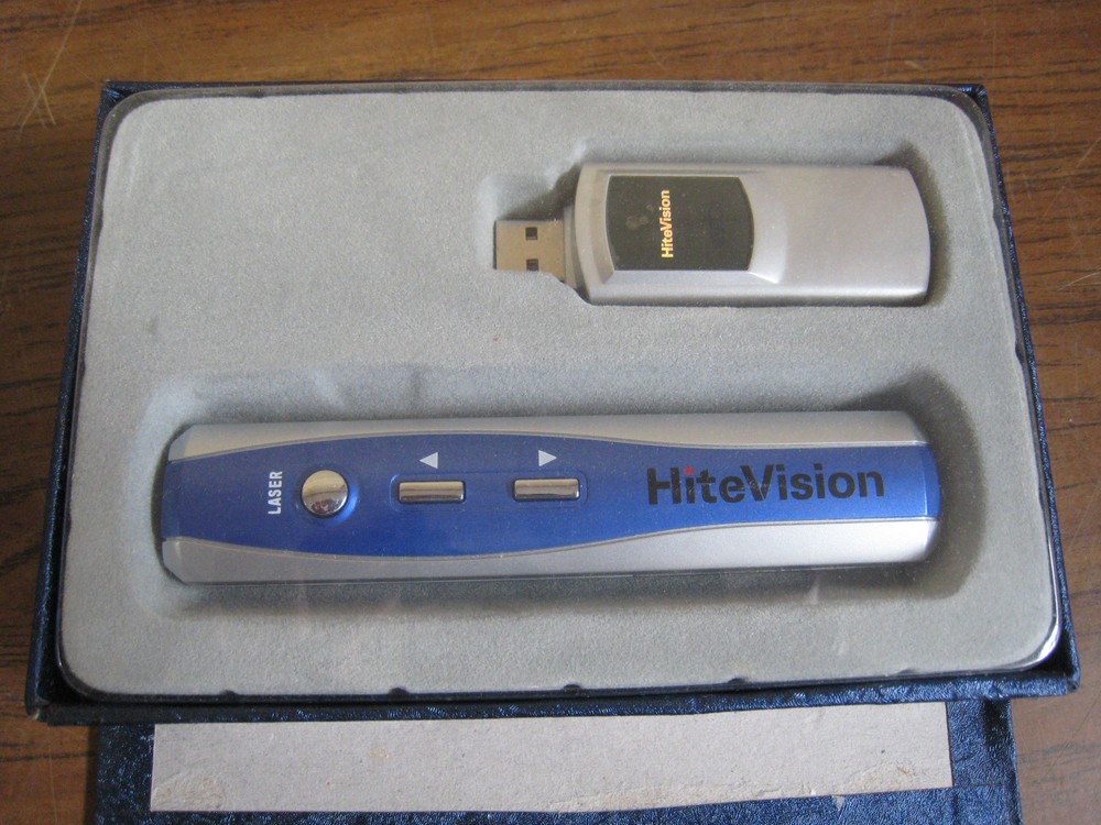 HITEVISION RF WIRELESS USB LASER POINTER REMOTE CONTROL PC PRESENTER USED