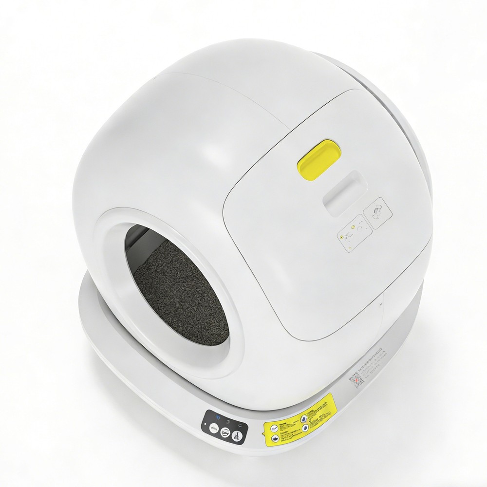 Automatic Cat Litter Box, Fully Self-Cleaning Enclosed Litter Box