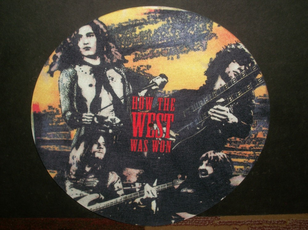 Led Zeppelin - How the West Was Won promo turntable slipmat