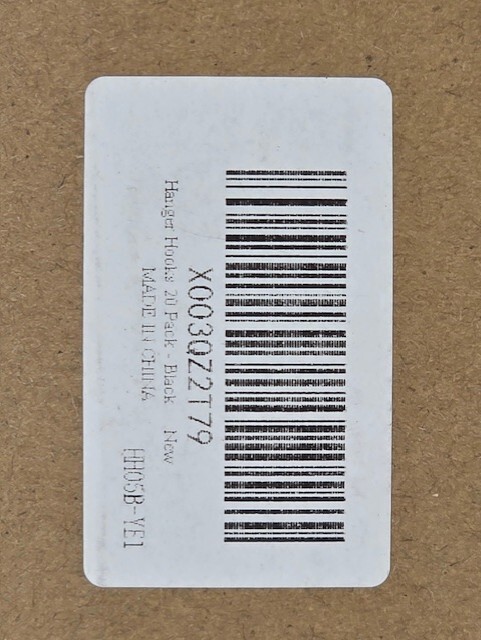 HANGER HOOKS 20 PACK