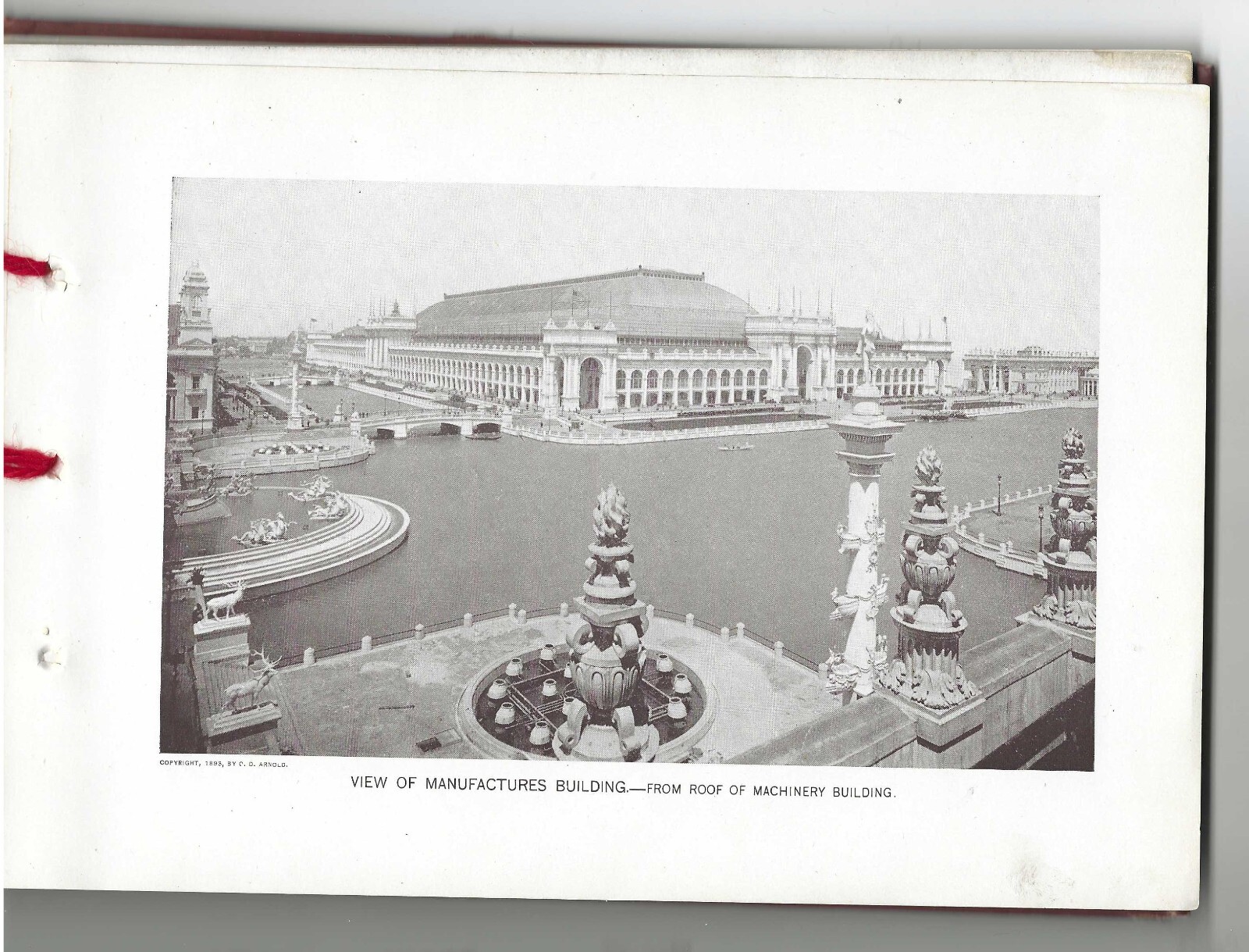 US 1892 WORLD COLUMBIAN EXPOSITION 25 ORIGINAL OFFICIAL PHOTOGRAPH VIEWS