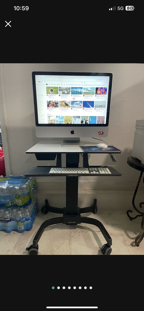 Ergotron Work Fit -rolling Desk