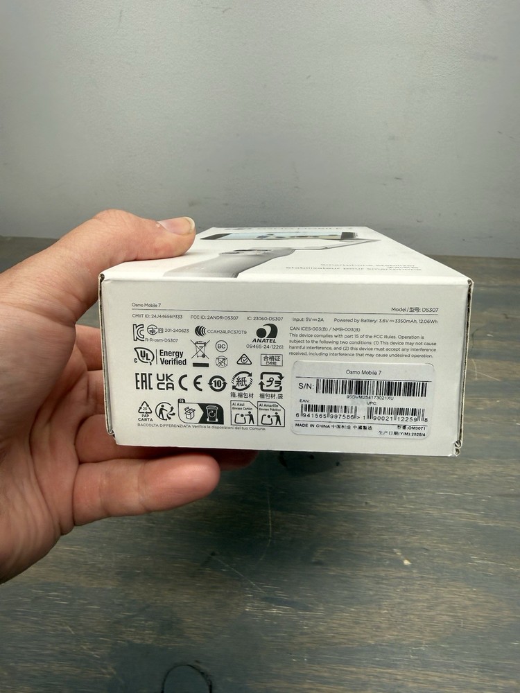 DJI Osmo Mobile 7 Gimbal Stabilizer for iPhone Android Brand New Sealed!