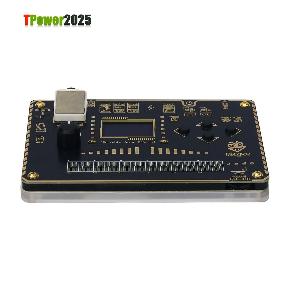 24-Bits Stereo Kazoo Effector Digital Modeling Synthesizer Built-in 60+ Patch