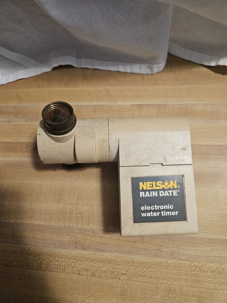 Nelson Rain Date Rainwater Timer Used *UNTESTED*