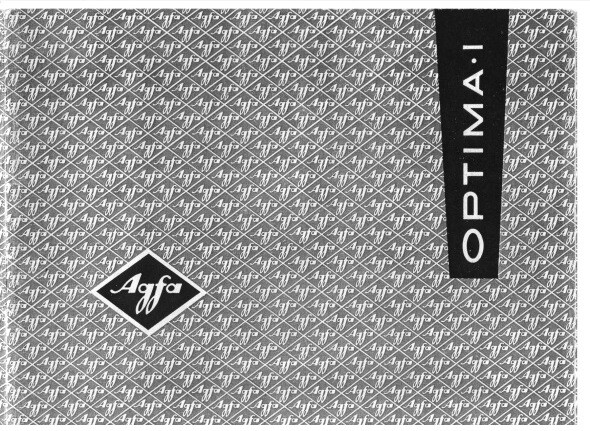 Agfa Optima I Instruction Manual Reprint