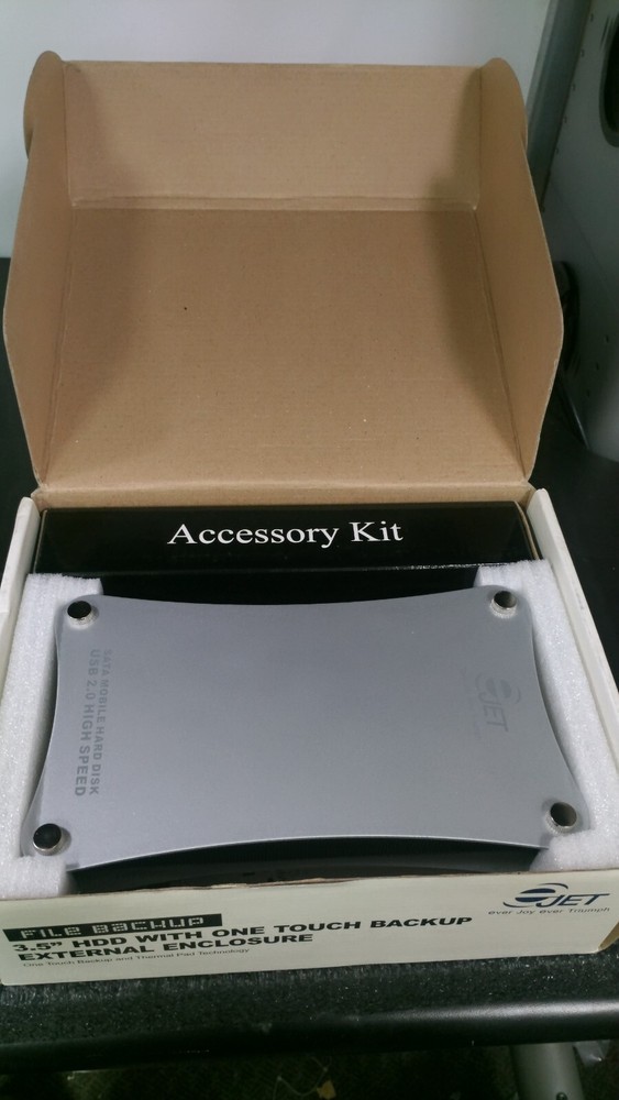 JET EJ-EB35001 3.5" External Enclosure Only